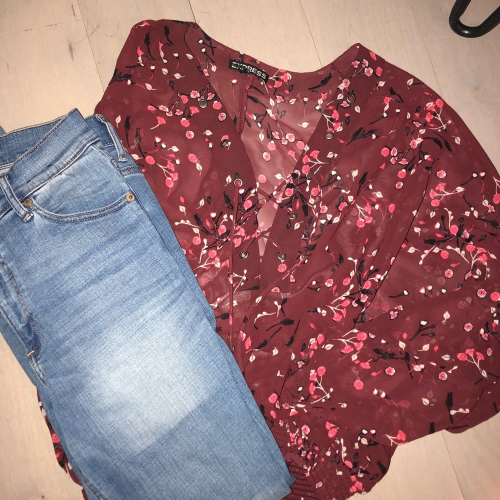 Flirty Sheer Top